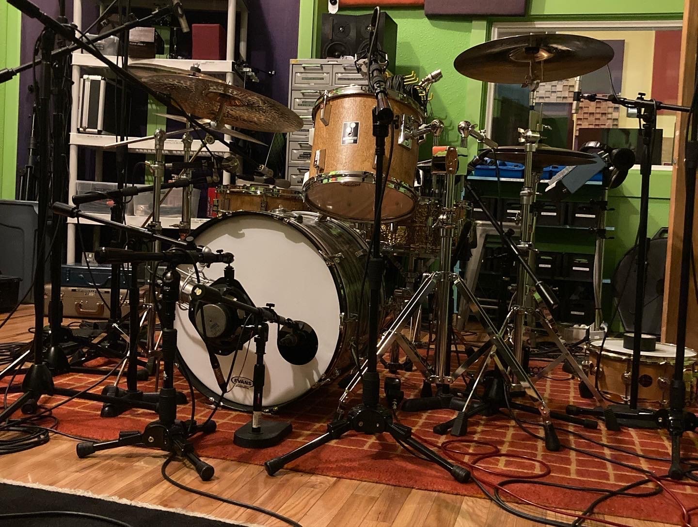 Crooked Looks Drum Setup