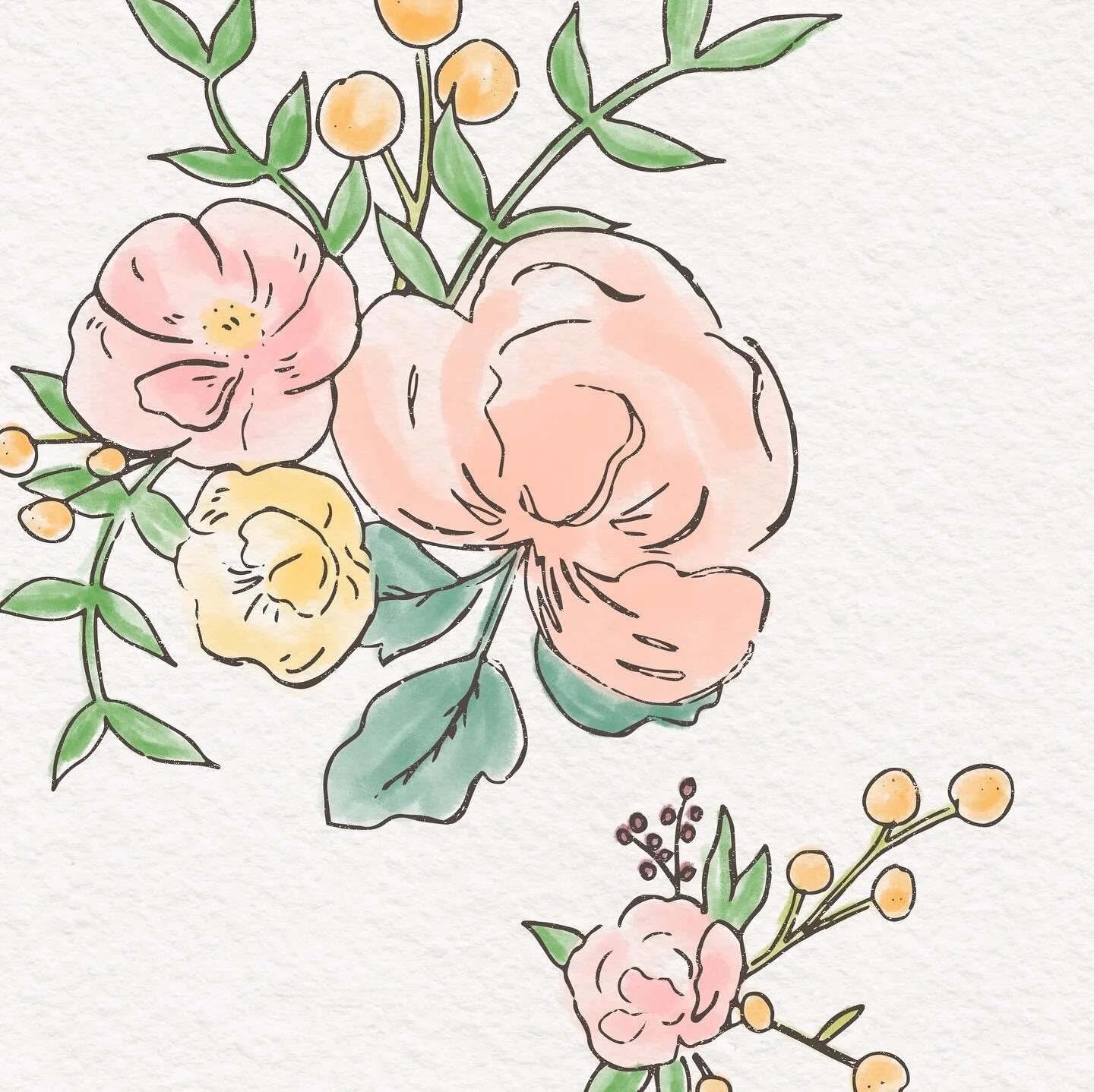 Monday sketches 🌸