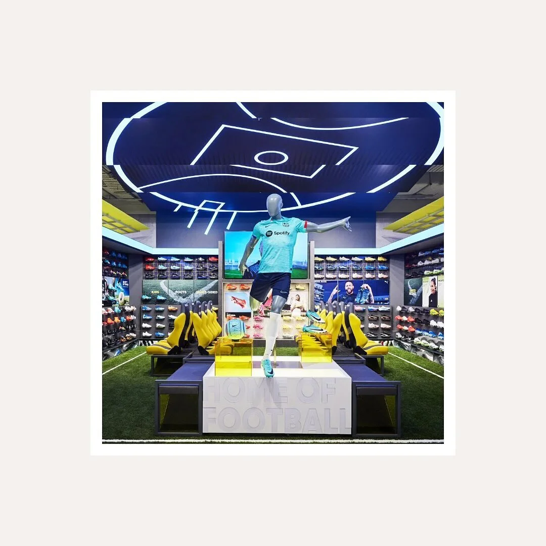 An exciting collaboration with @rebelsport and @nike to bring a thoughtful, energetic shopping experience to Football and the Boot Stadium, as well as Women’s Apparel and The FIT Studio. 
.
rebel Emporium in Melbourne, Australia.
.
.
.
.
.
#wdp