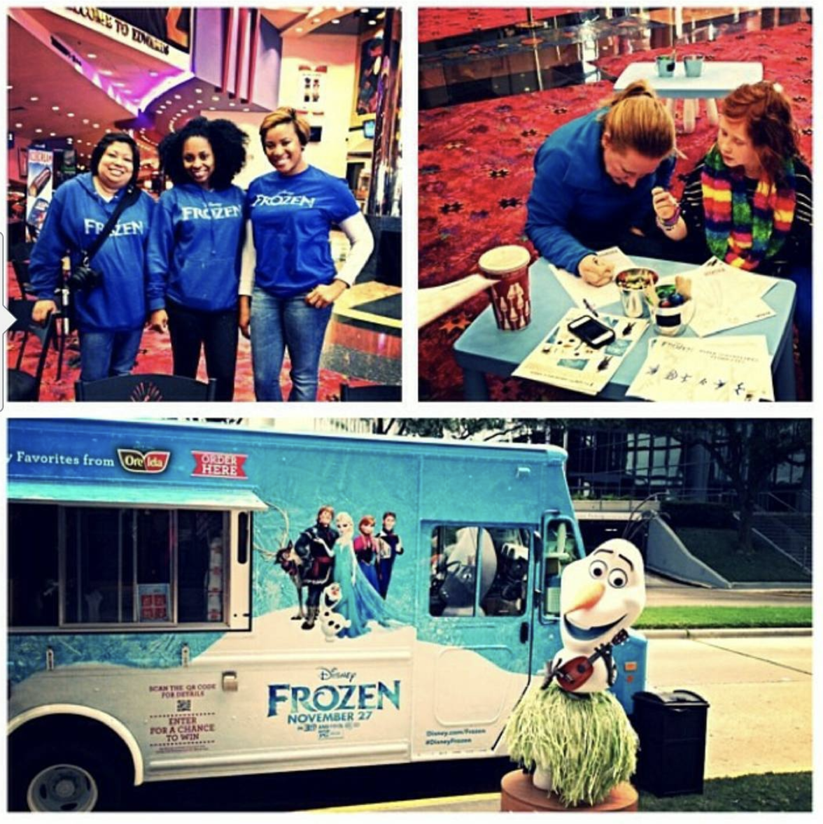 The first time I worked with a food truck marketing campaign.
