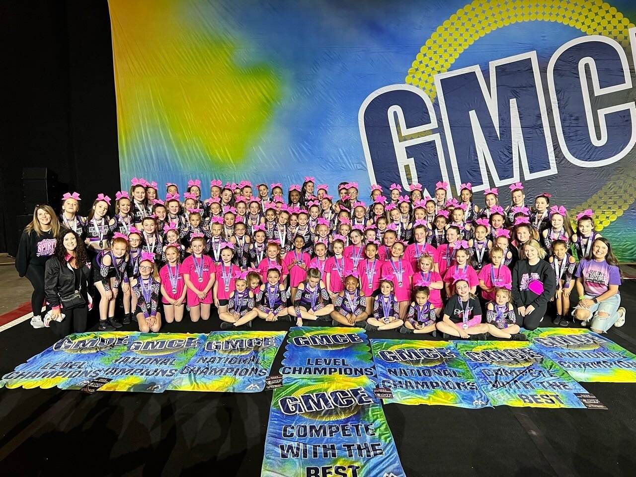 What a fabulous day we had with 8 of our teams here at @competegmce 💖 

&bull;&bull;&bull;&bull;
⭐️Level 1 Grand Champ - Cheetah Girls 
⭐️Level 2 Grand Champ - Pink Panthers 

Mini Cheetahs &mdash; Excellent &mdash; Hit 0️⃣
Show Cats &mdash; Excelle