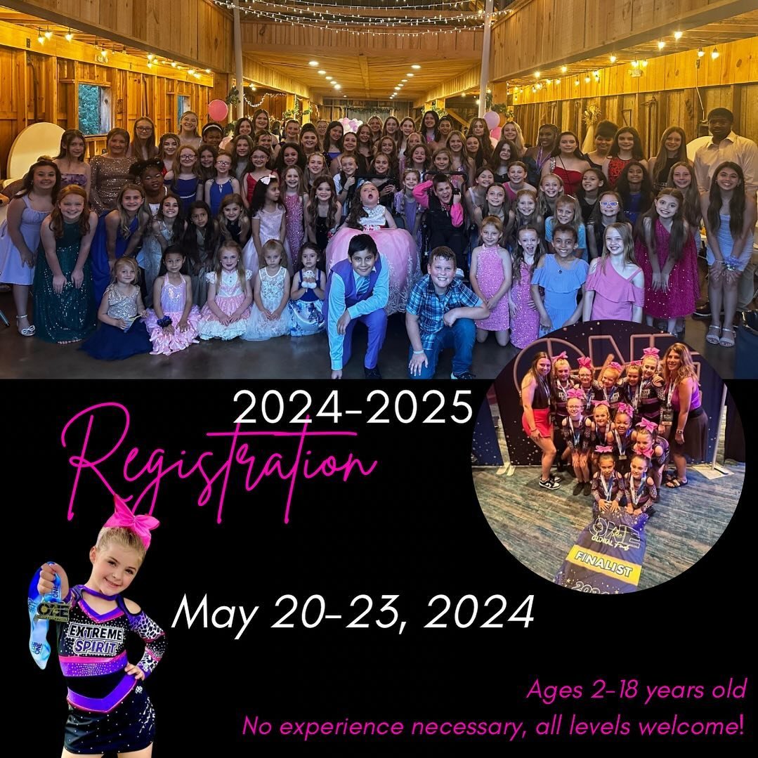 We can not wait for #SEASON13😍 
We have SO many exciting things planned for this upcoming season &amp; hope you will be apart of it 😉

New theme, new uniform, new team names..are you ready? 😍🩷📣💜

Get a head start on registration by clicking the
