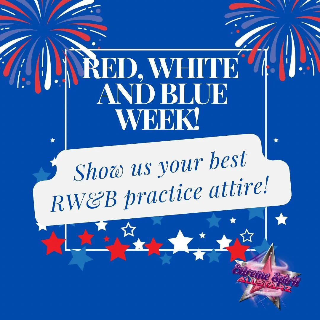 It&rsquo;s ❤️RED🤍WHITE &amp; 🩵BLUE week in the gym!