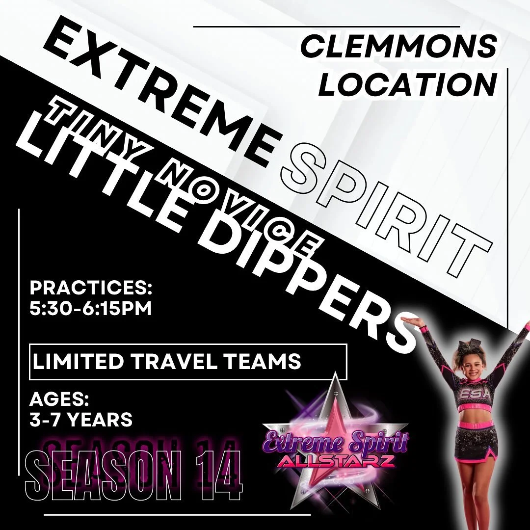 Check out our limited travel teams! We have a few spots available on these teams until July 7th! 👏🏼🤩 
📧 Info@esacheer.com for details and information!
