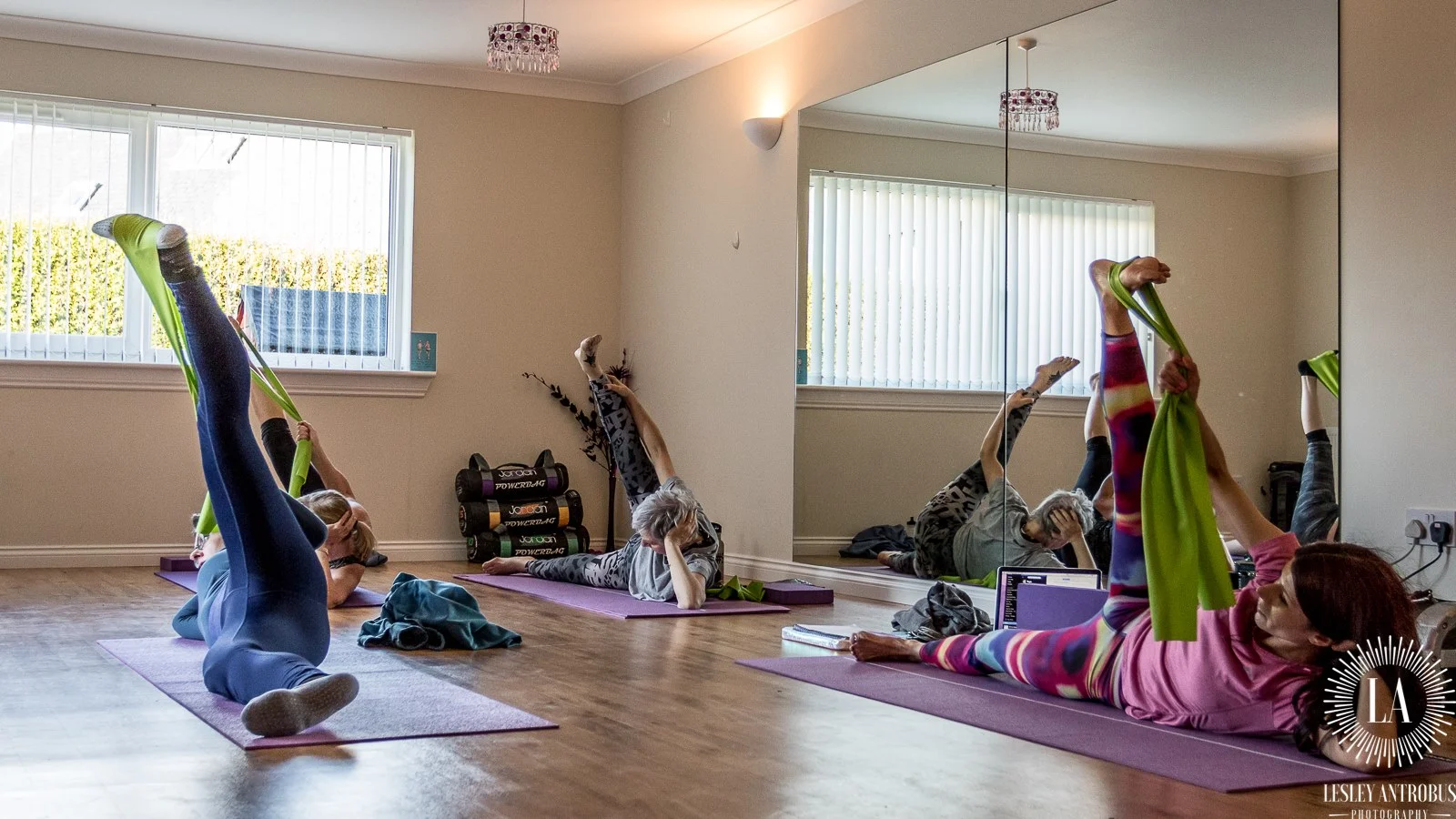 At Stirling Fitness . Photo by Lesley Antrobus Photography
