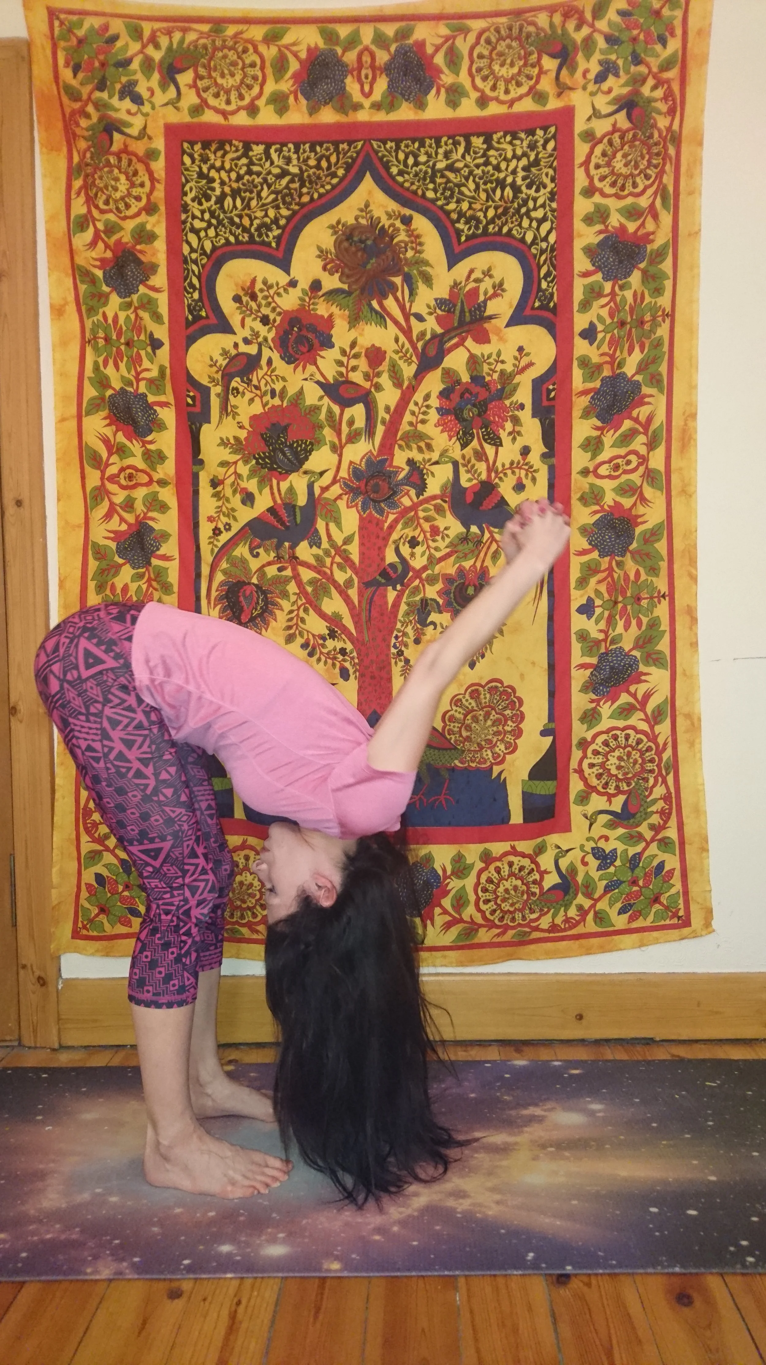 Forward Fold Plus Shoulder Stretch