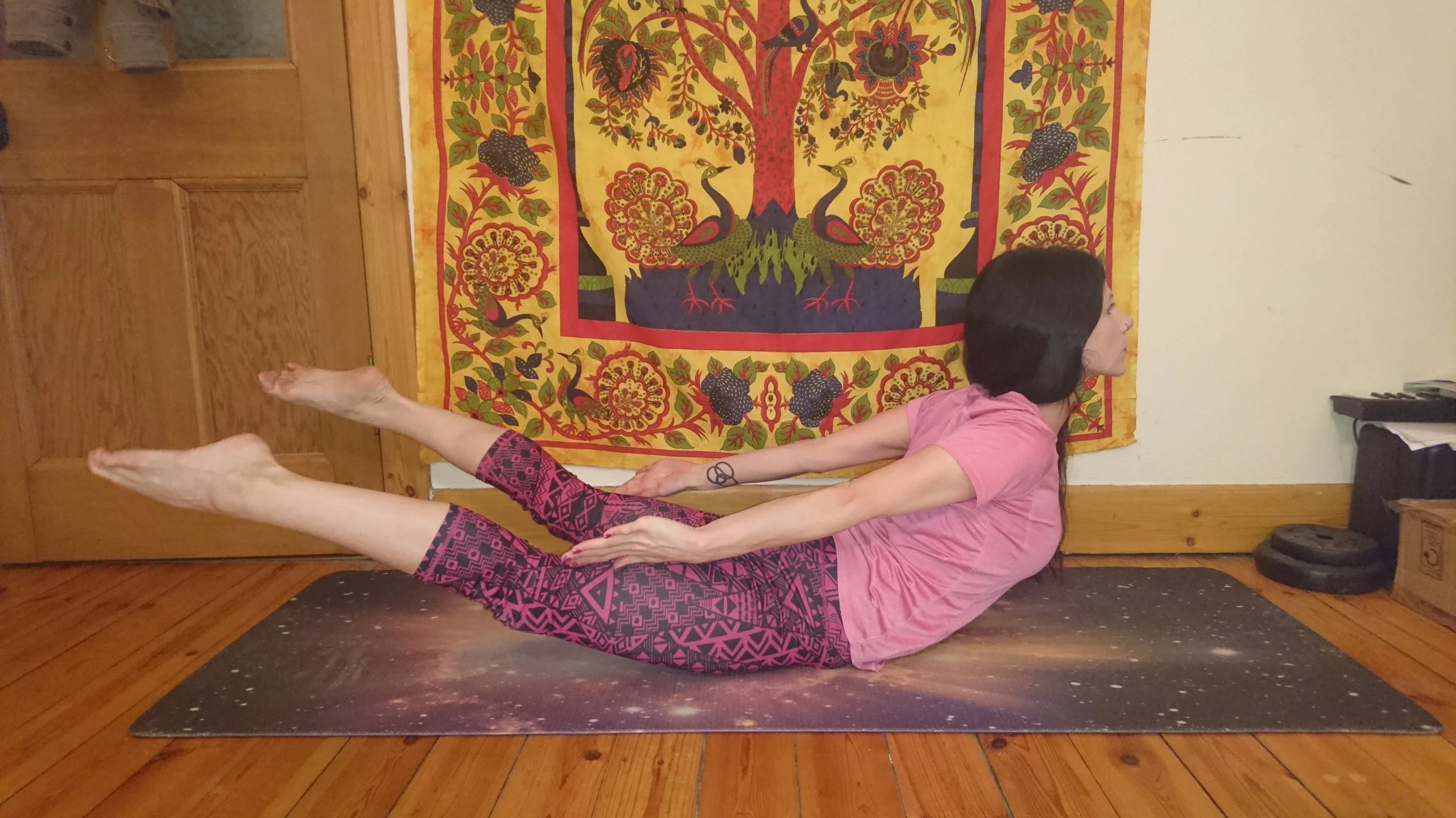 Locust Pose
