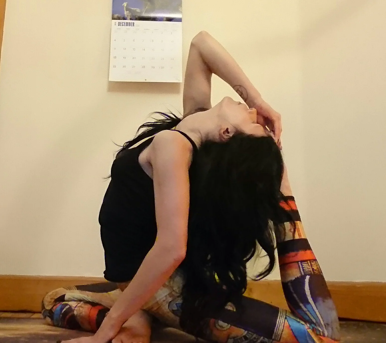 One-Legged King Pigeon Pose