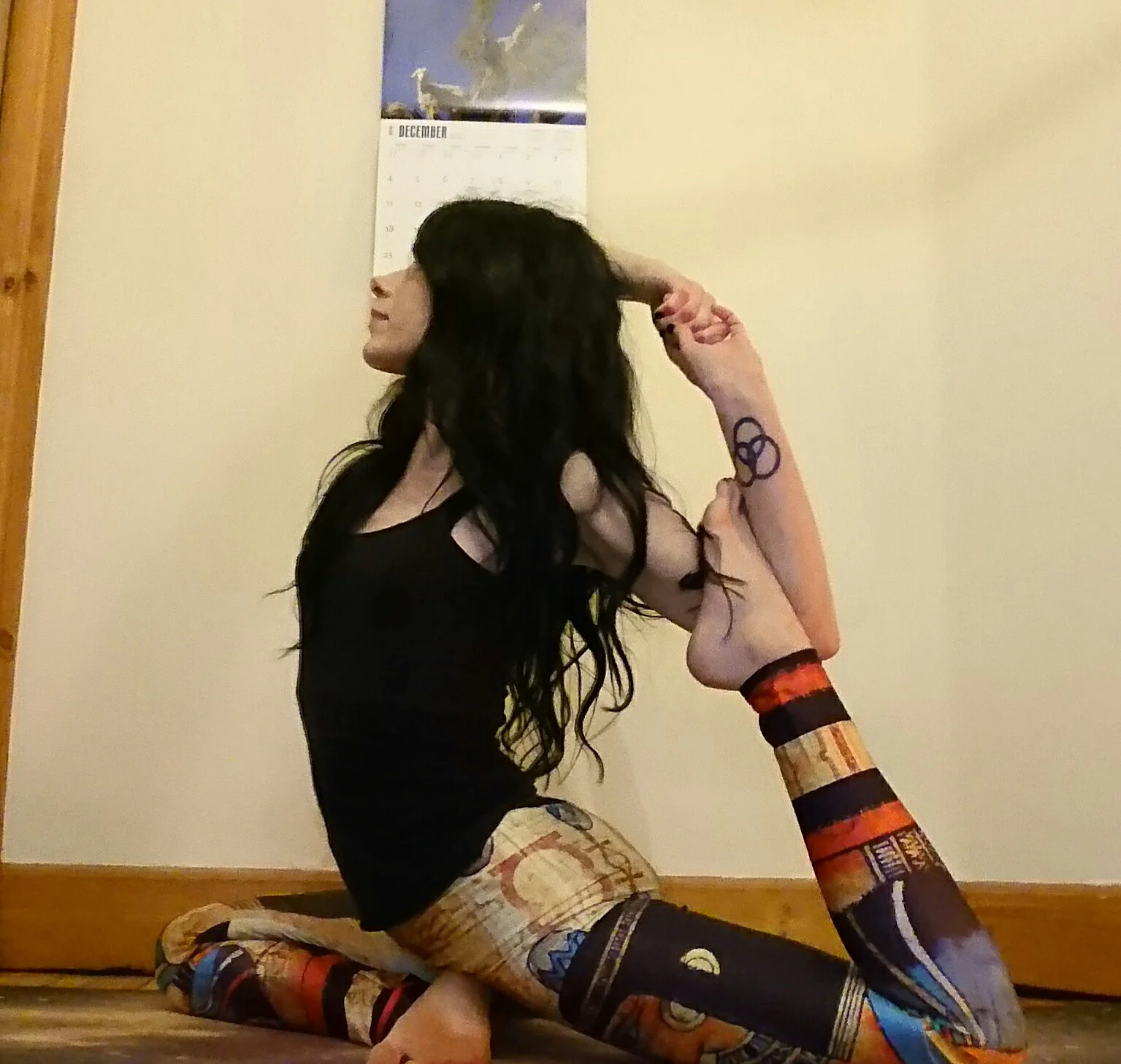 Finally, slowly take your right hand away from the ground, and reach your right hand back and try to find your left hand. If you’ve made contact, try to hold on to your finger tips. Fix your gaze forwards, and keep your chest open and your right shoulder blade pulled back. Voila – Mermaid Pose! In all of the poses mentioned, make sure to practice for the same amount of time on each leg to avoid an unbalanced and misaligned body! Have fun with the poses – after all, the best part is your journey and progress through the different postures, it’s not about fast-tracking your way to advanced poses. It’s a great feeling to see the gradual progress you make, and gives you a sense of pride and achievement for dedicating yourself to the practice.