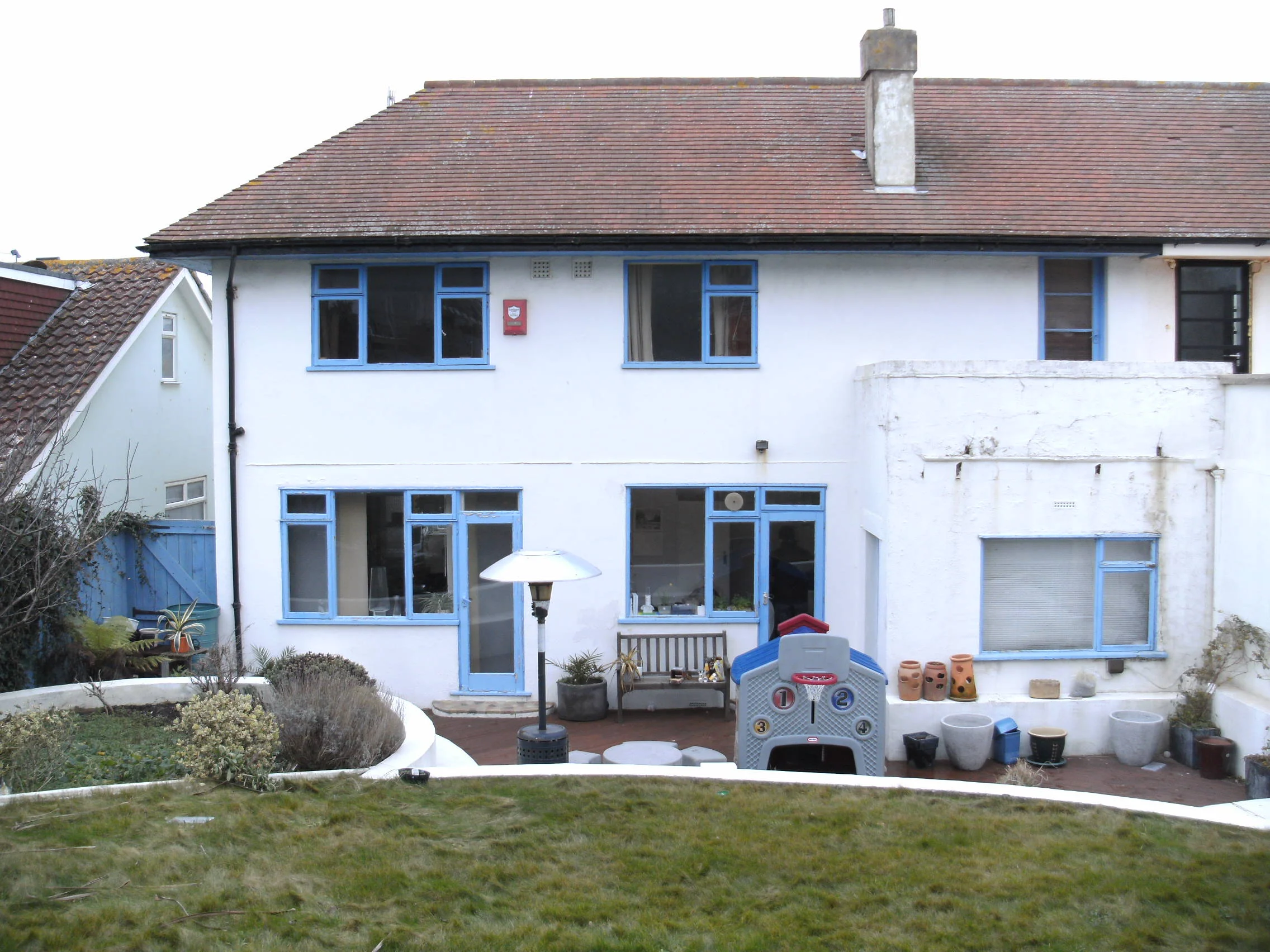  Existing garden elevation 