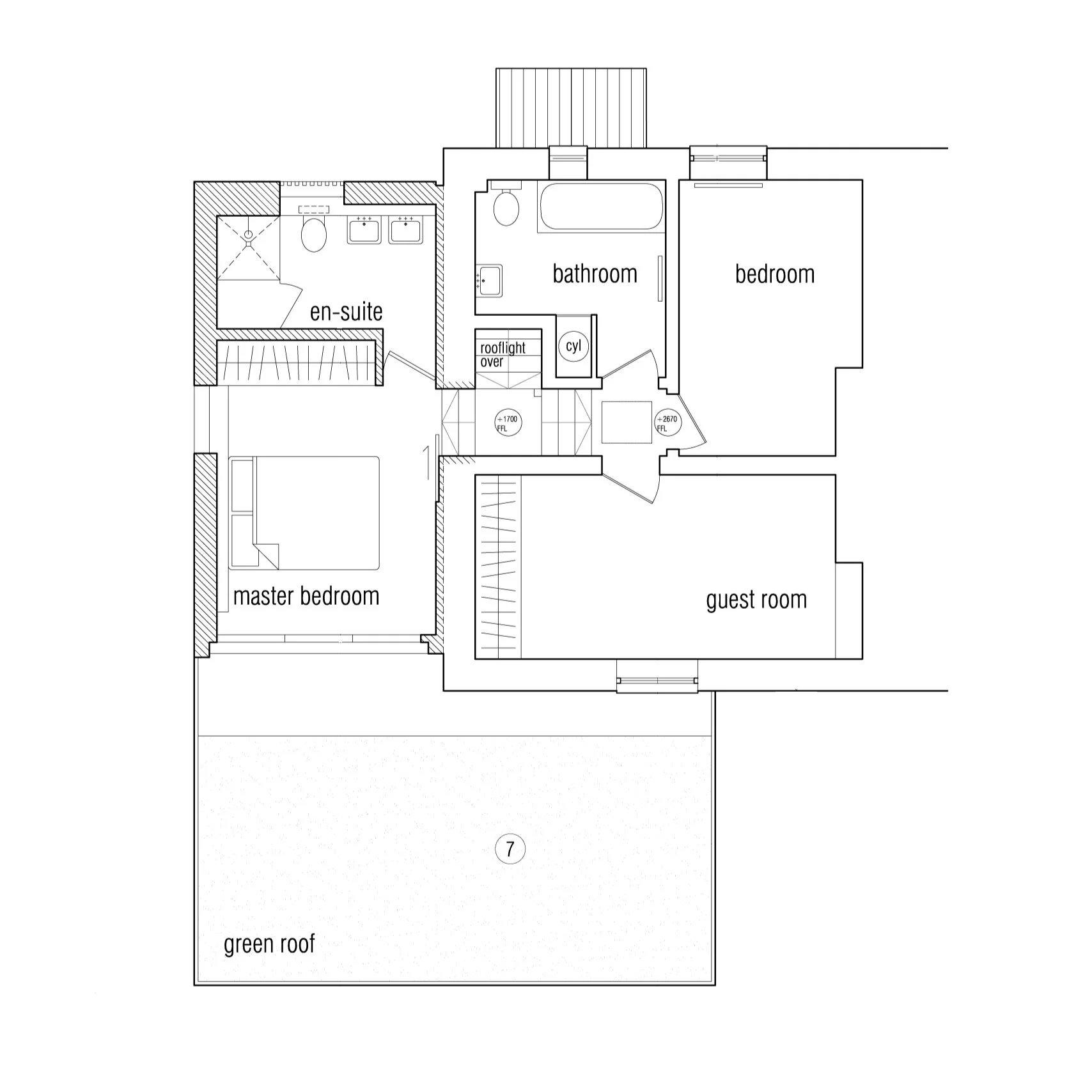  Proposed first floor plan 