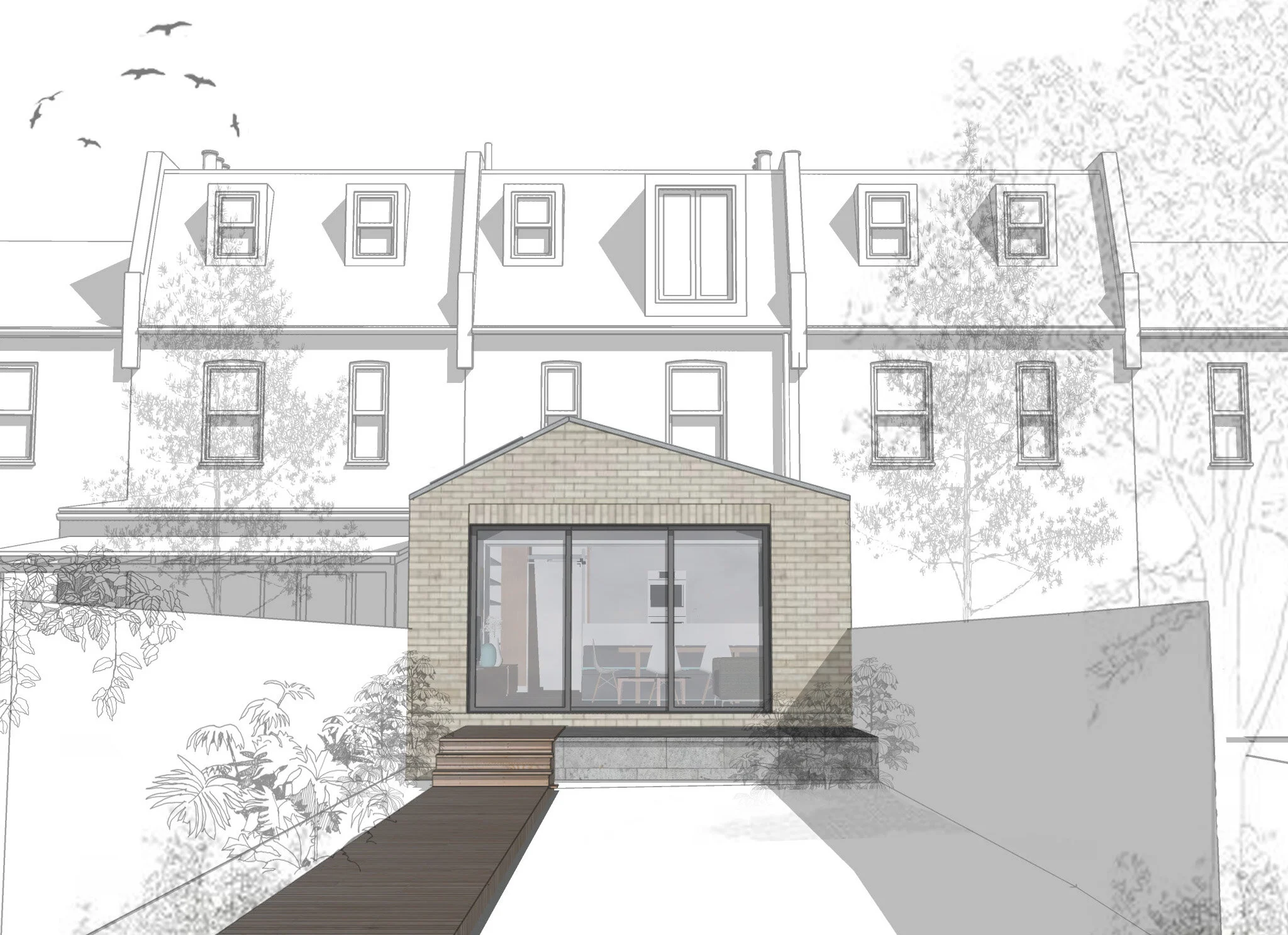  Proposed garden view 
