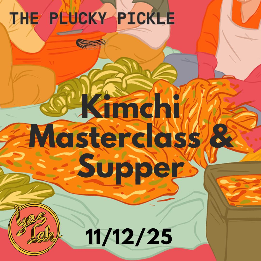 CHRISTMAS KIMCHI MASTERCLASS and SUPPER