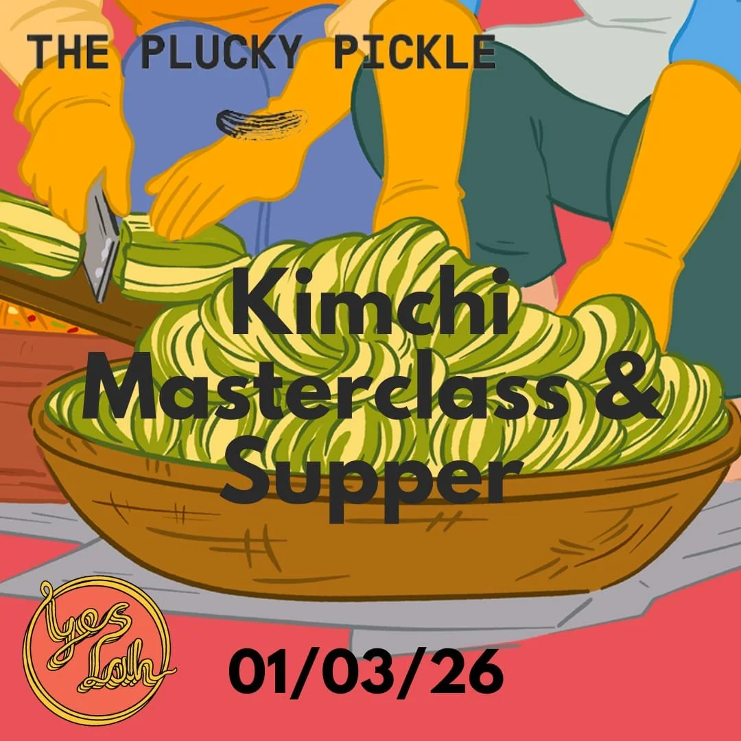 KIMCHI MASTERCLASS and SUPPER
