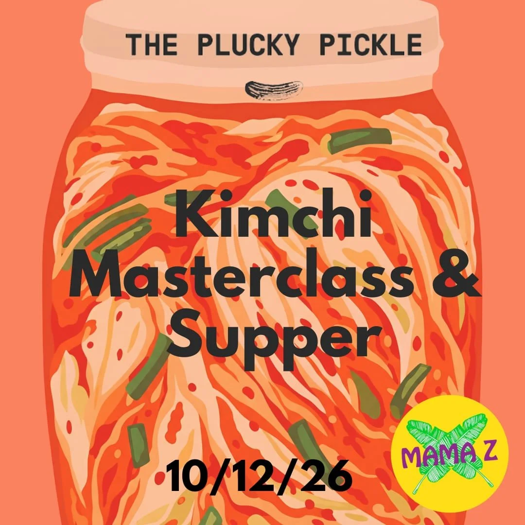 FESTIVE KIMCHI FERMENTATION MASTERCLASS and SUPPER