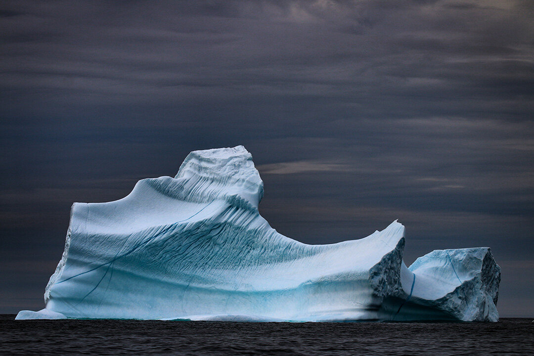 Solitude, Iceberg, East Greenland. Photograph © 2020 Mariko Tada. All Rights Reserved.