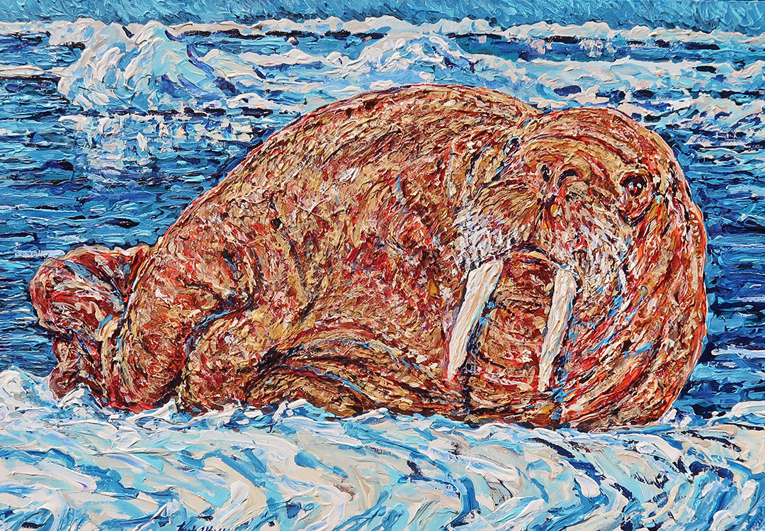Arctic Walrus © 2021 Theodore Heublein. All Rights Reserved.