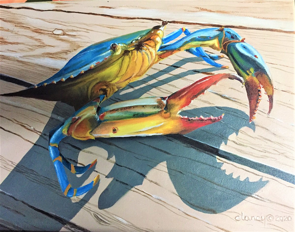 Blue Crab © 2022 Jody Goldman. All Rights Reserved.