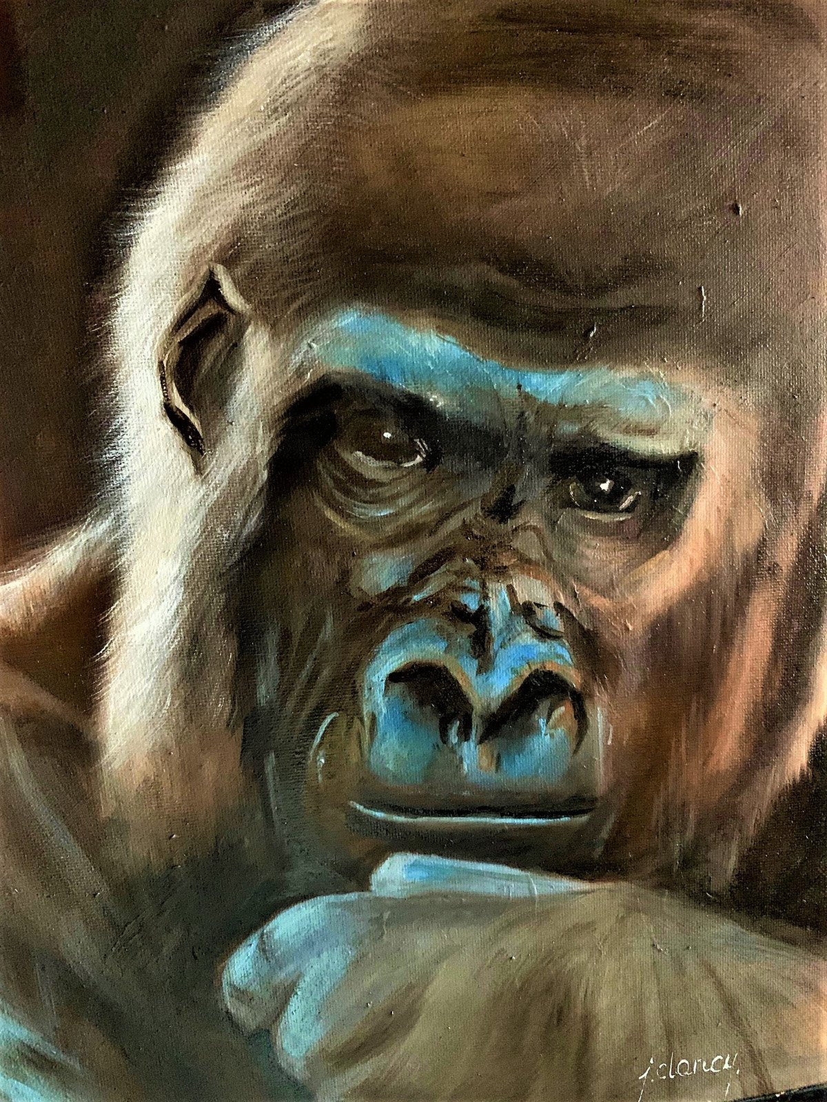 Gorilla © 2022 Jody Goldman. All Rights Reserved.