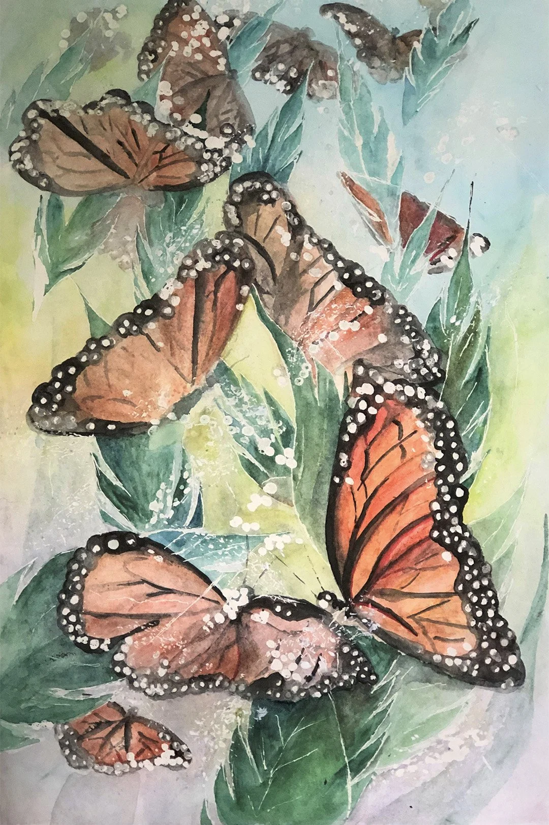 SUBMISSION: Monarchs © 2022 Linda Blair — Art4Apes