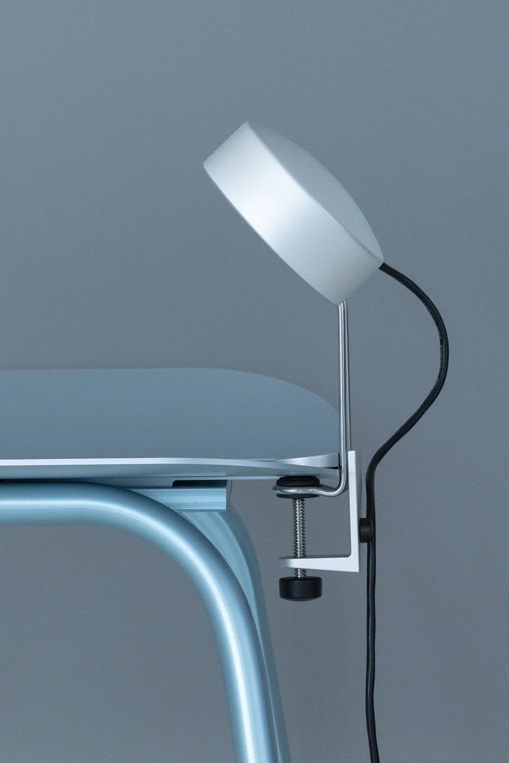 Cupola aluminium light task light. Designed by John Tree for Hay