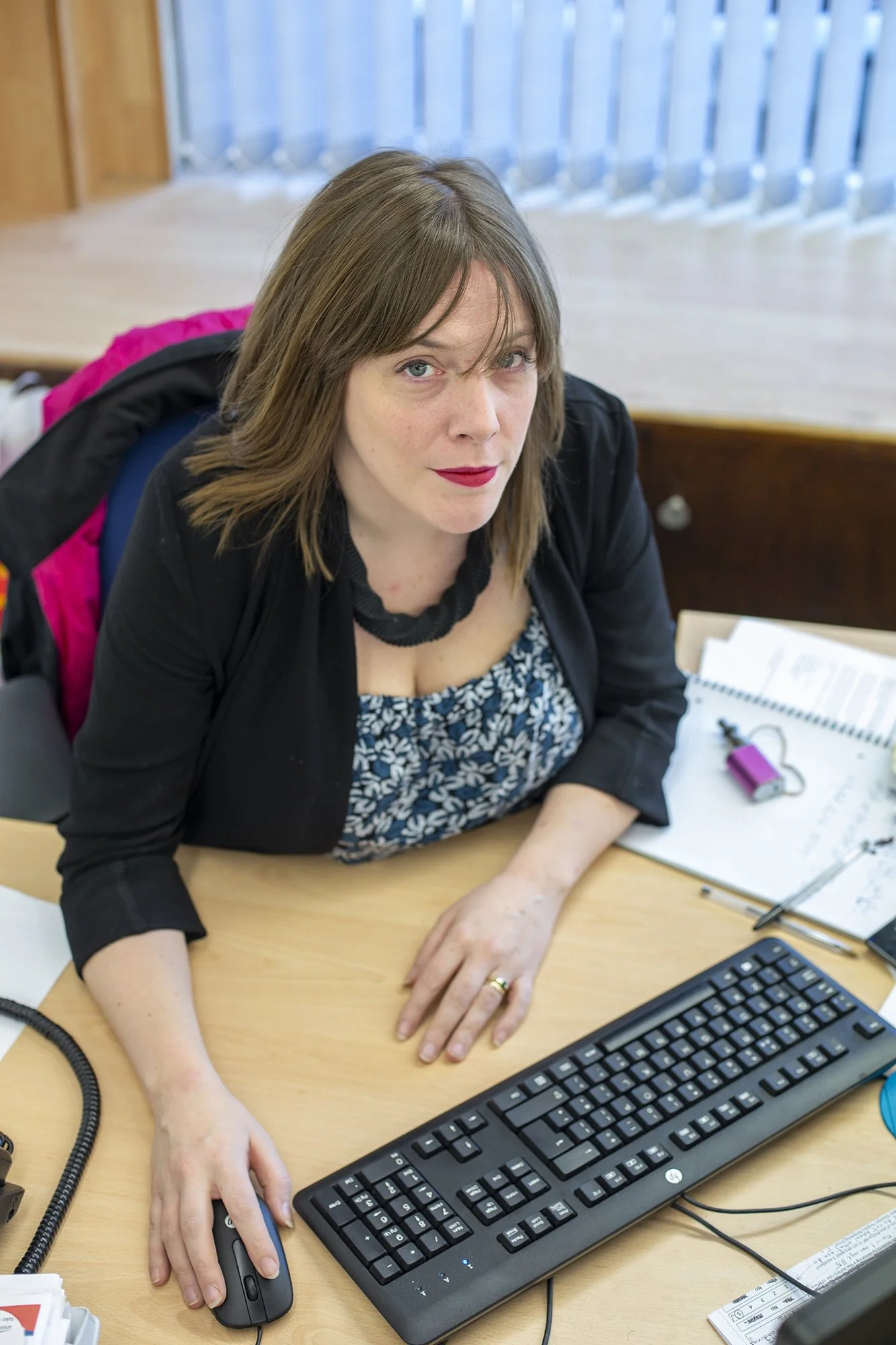 February 2016 Jess Phillips in her constituency office in Birmingham Yardley. Nicola Tree is a photo journalist that specialises in photography female politicians and following their careers. Her work is syndicated by Getty Images.