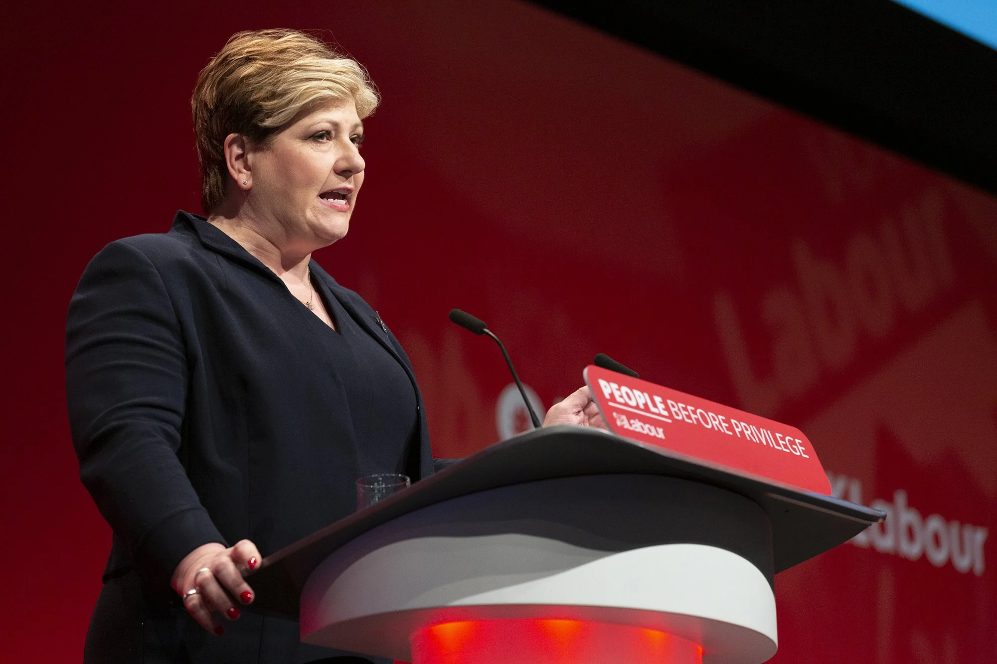 September 2019 Dame Emily Thornberry delivers a speech to the Labour conference. Nicola Tree is a photo journalist that specialises in photography female politicians and following their careers. Her work is syndicated by Getty Images.