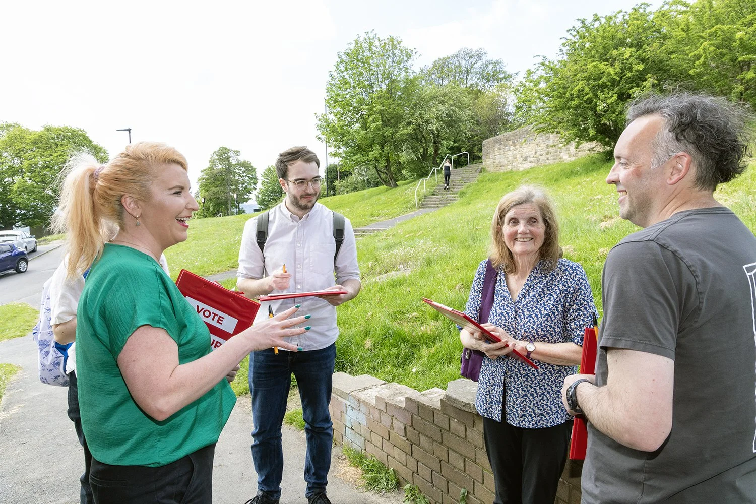 May 2024 Louise Haigh Campaigning for the General Election in her constituency Sheffield Heeley. Nicola Tree is a photo journalist that specialises in photography female politicians and following their careers. Her work is syndicated by Getty Images.
