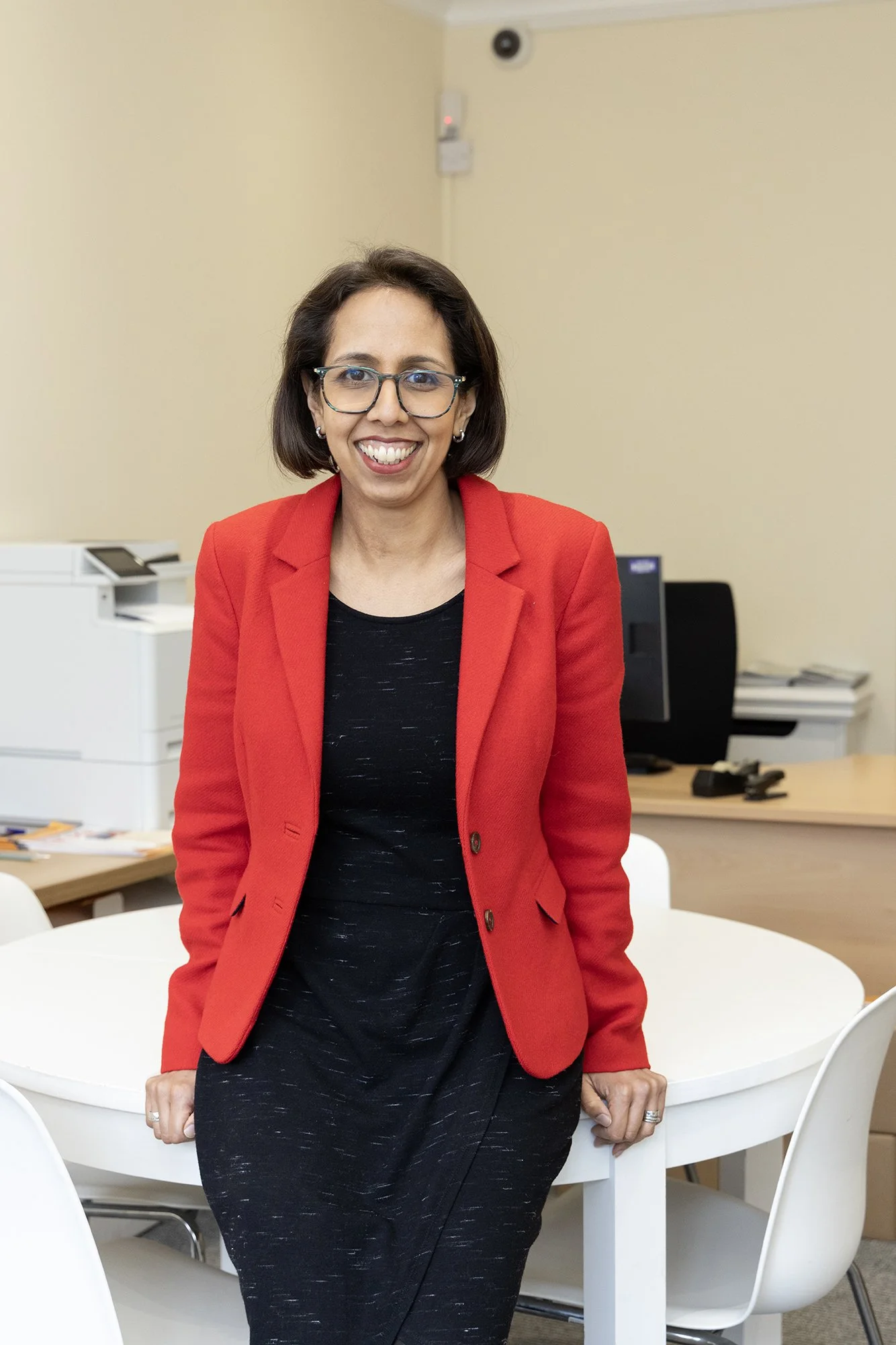 March 2024 Munira Wilson in her constituency office in Twickenham.  Nicola Tree is a photo journalist that specialises in photography female politicians and following their careers. Her work is syndicated by Getty Images.