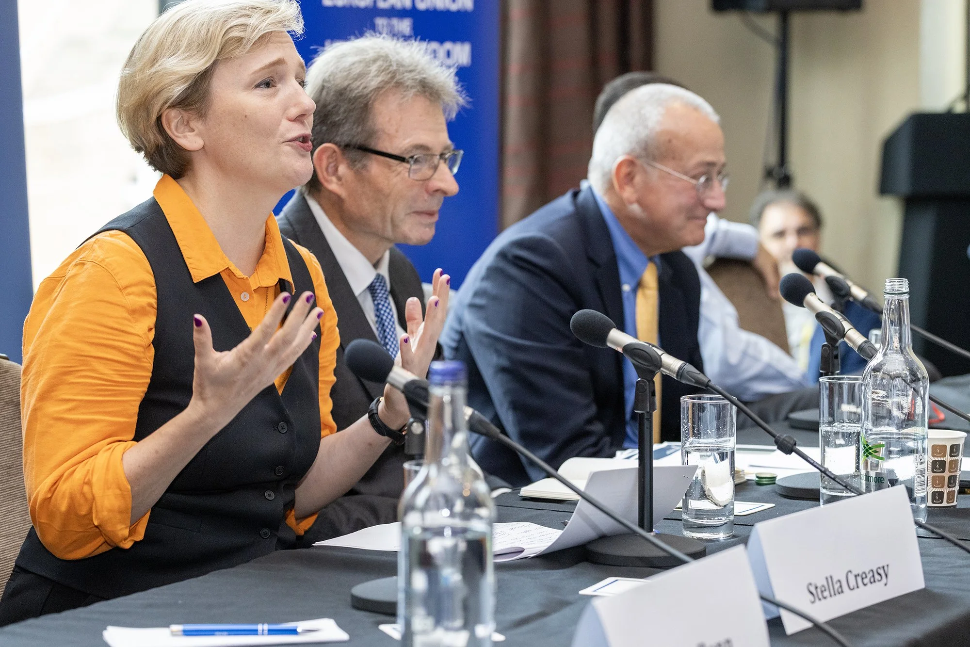 October 2023 Stella Creasy at the Labour Party’s annual conference. Nicola Tree Specialises in photo journalism of female politicians. Her work is syndicated by Getty Images.