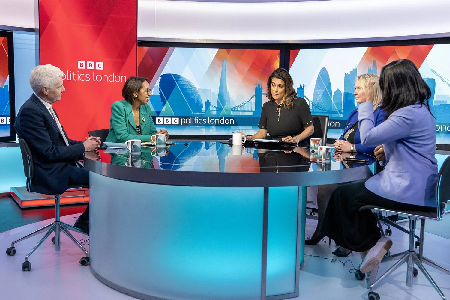 June 2024 Munira Wilson joins a panel discussion on Politics London TV show. Nicola Tree is a photo journalist that specialises in photography female politicians and following their careers. Her work is syndicated by Getty Images.