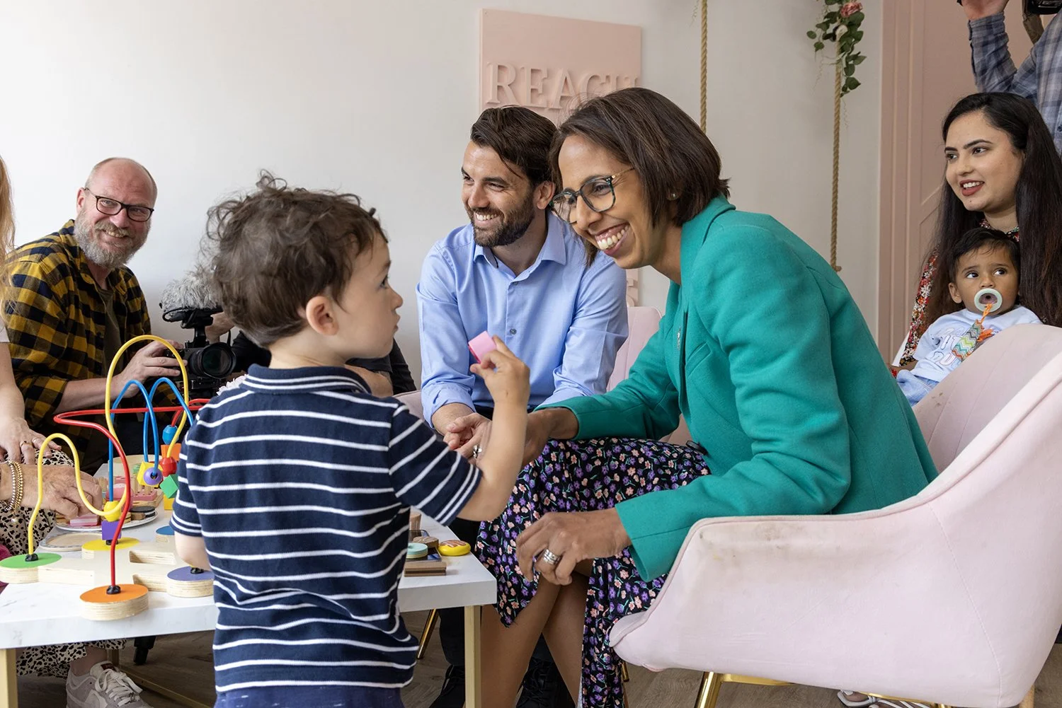 June 2024 Munira Wilson campaigns for candidate Bobby Dean for the General Election in 2024. Nicola Tree is a photo journalist that specialises in photography female politicians and following their careers. Her work is syndicated by Getty Images.