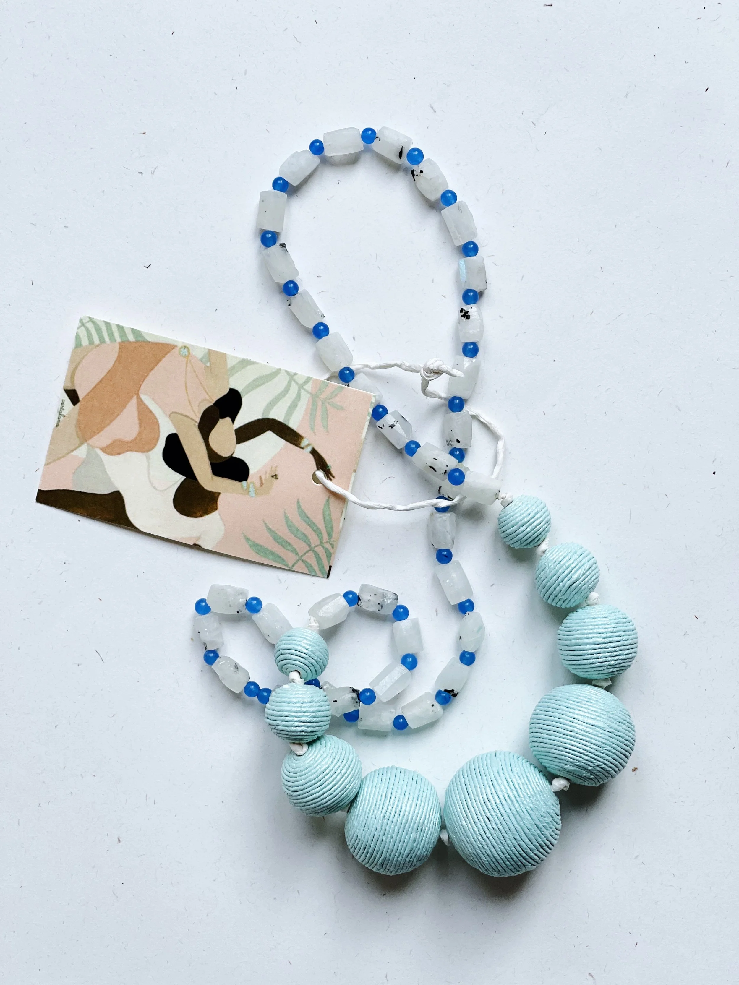 Collana Venere - Carta Filata e Labronite