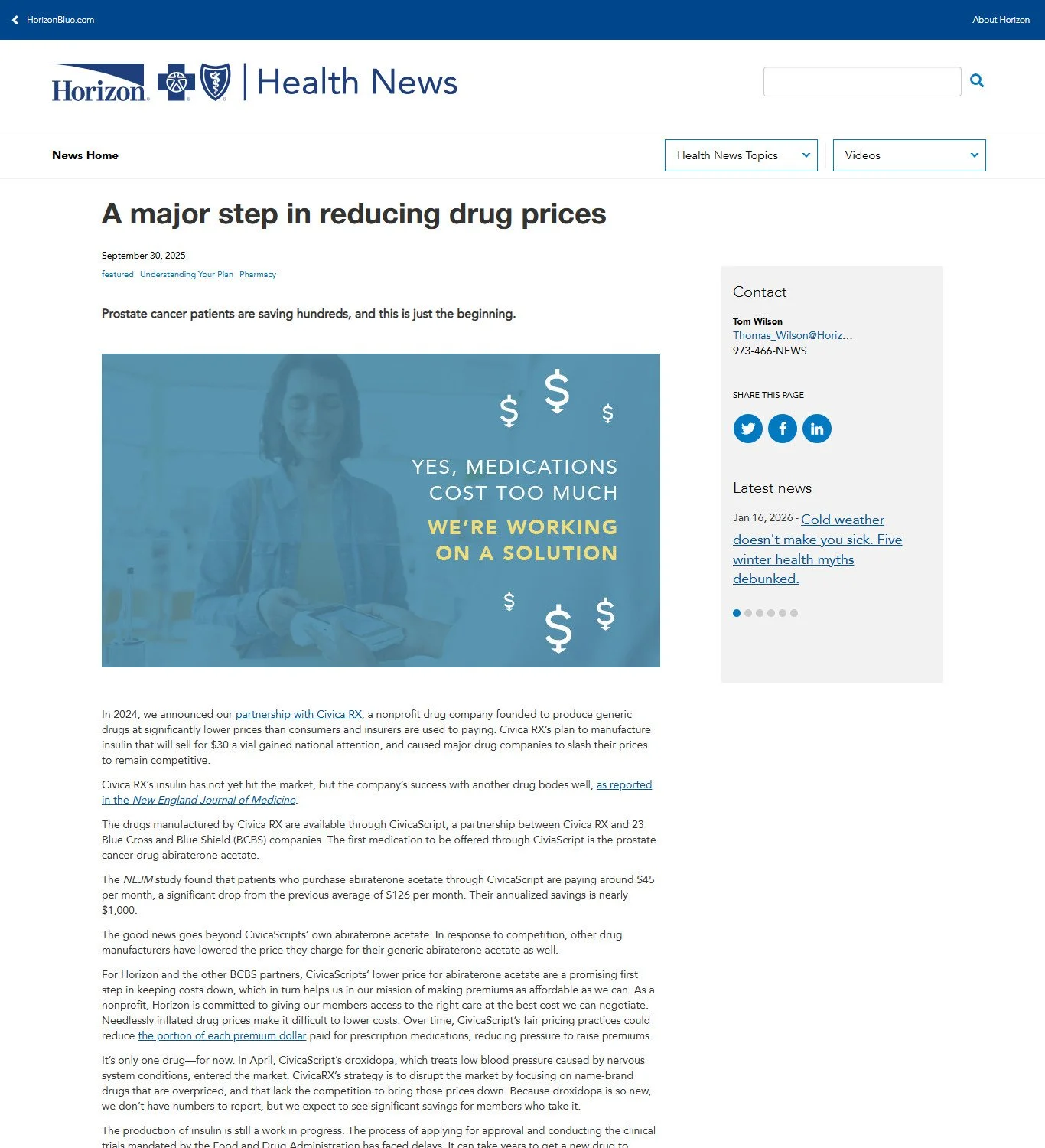 News with Real Impact