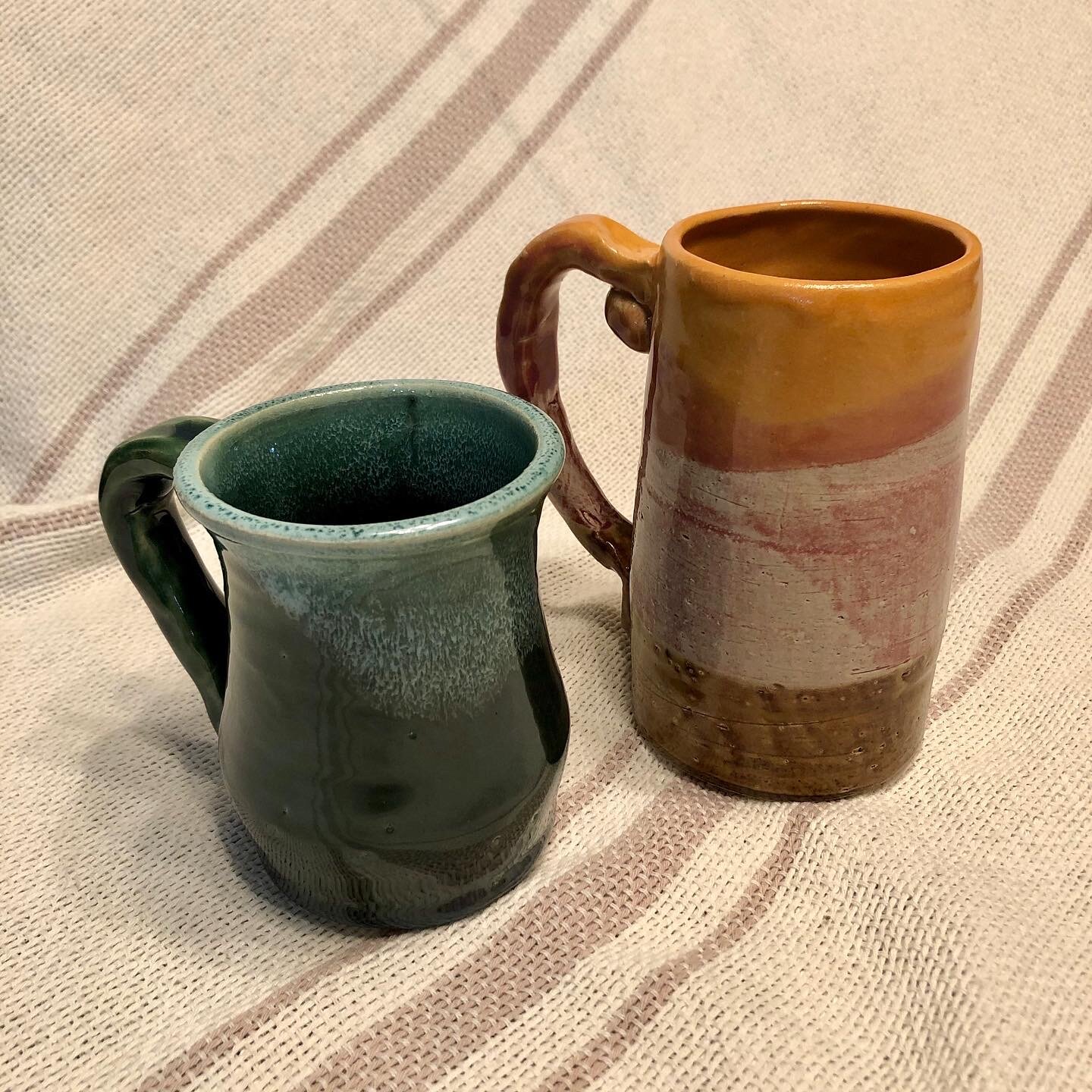 Finished mugs