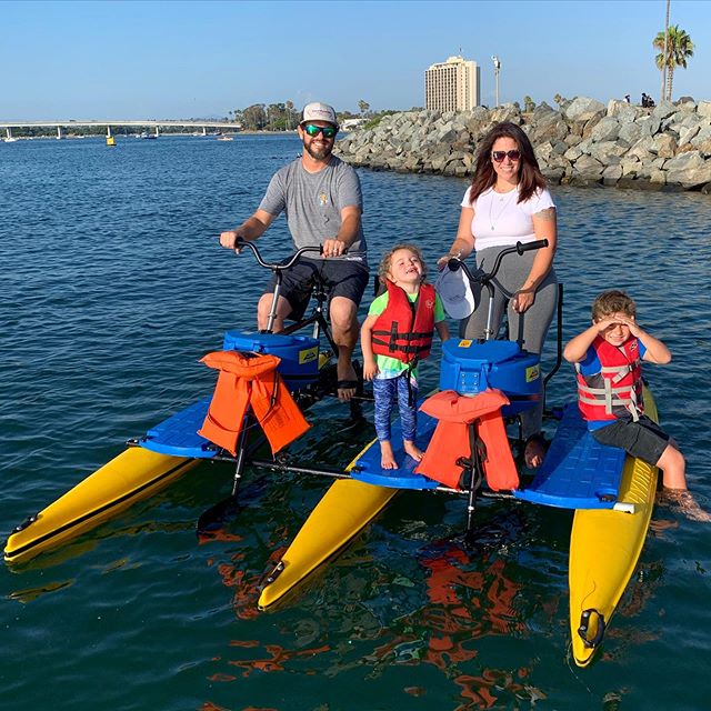 Tomorrow&rsquo;s another Twofer Tuesday🏝🏝
~
Two for one single bikes or half off a tandem😊Kids who can&rsquo;t reach the pedals always ride free👍Dogs too!🐶