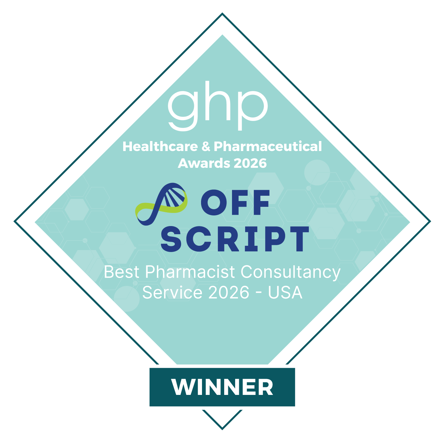 AIS-Mar26252_Off-Script-Consults_Healthcare-and-Pharmaceutical-Awards-2026_Winners-Badge.png