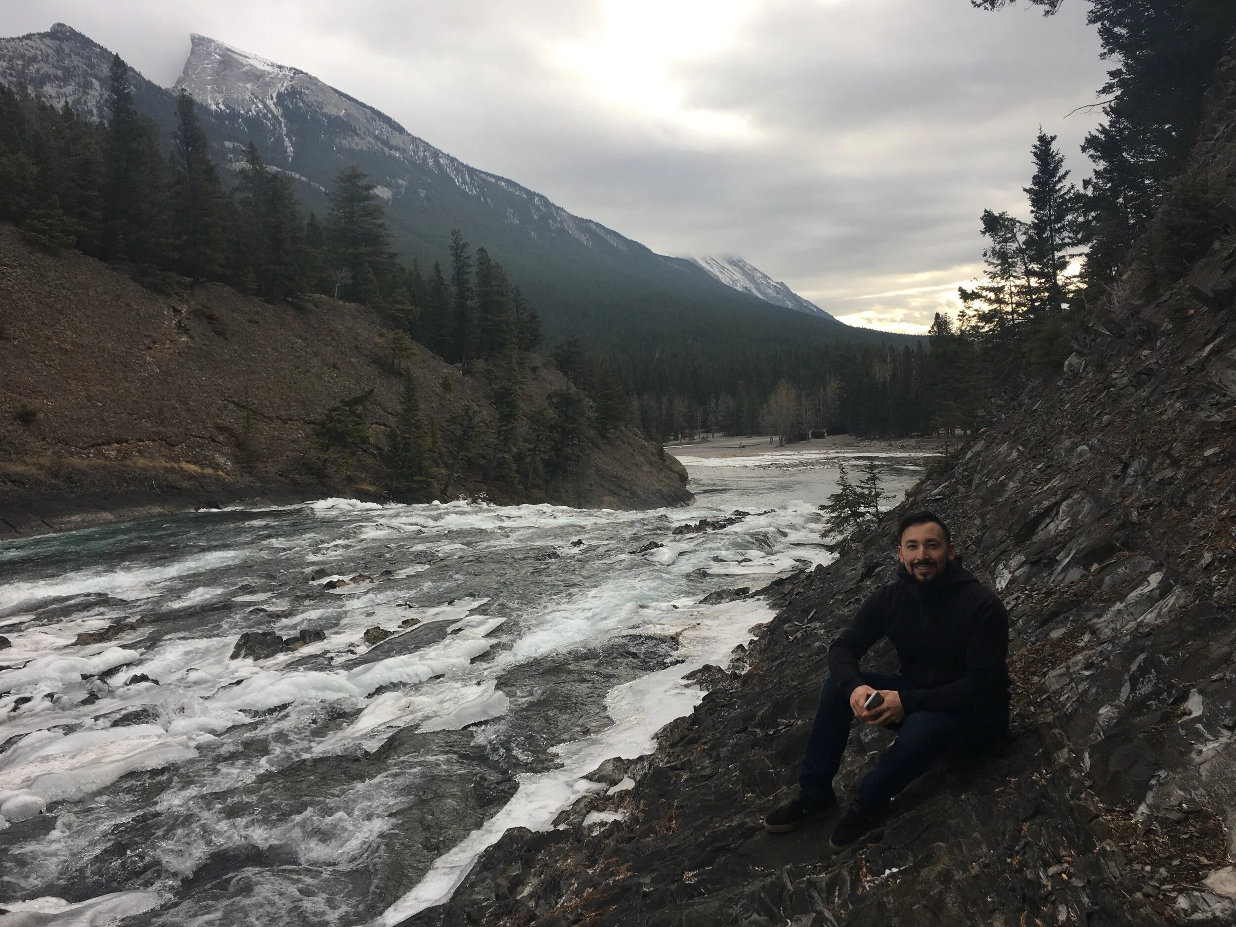 Josh In Banff Canada