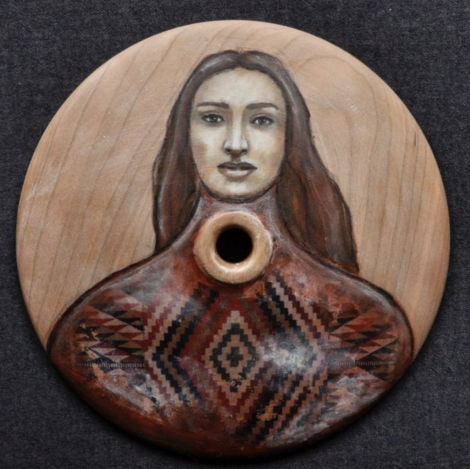 Coast Salish Spindle Whorl