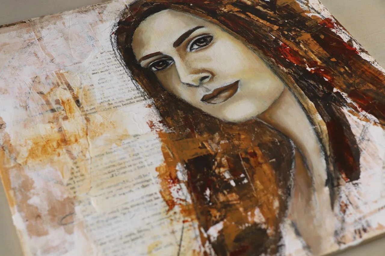 Mixed Media Painting by Melanie Rivers