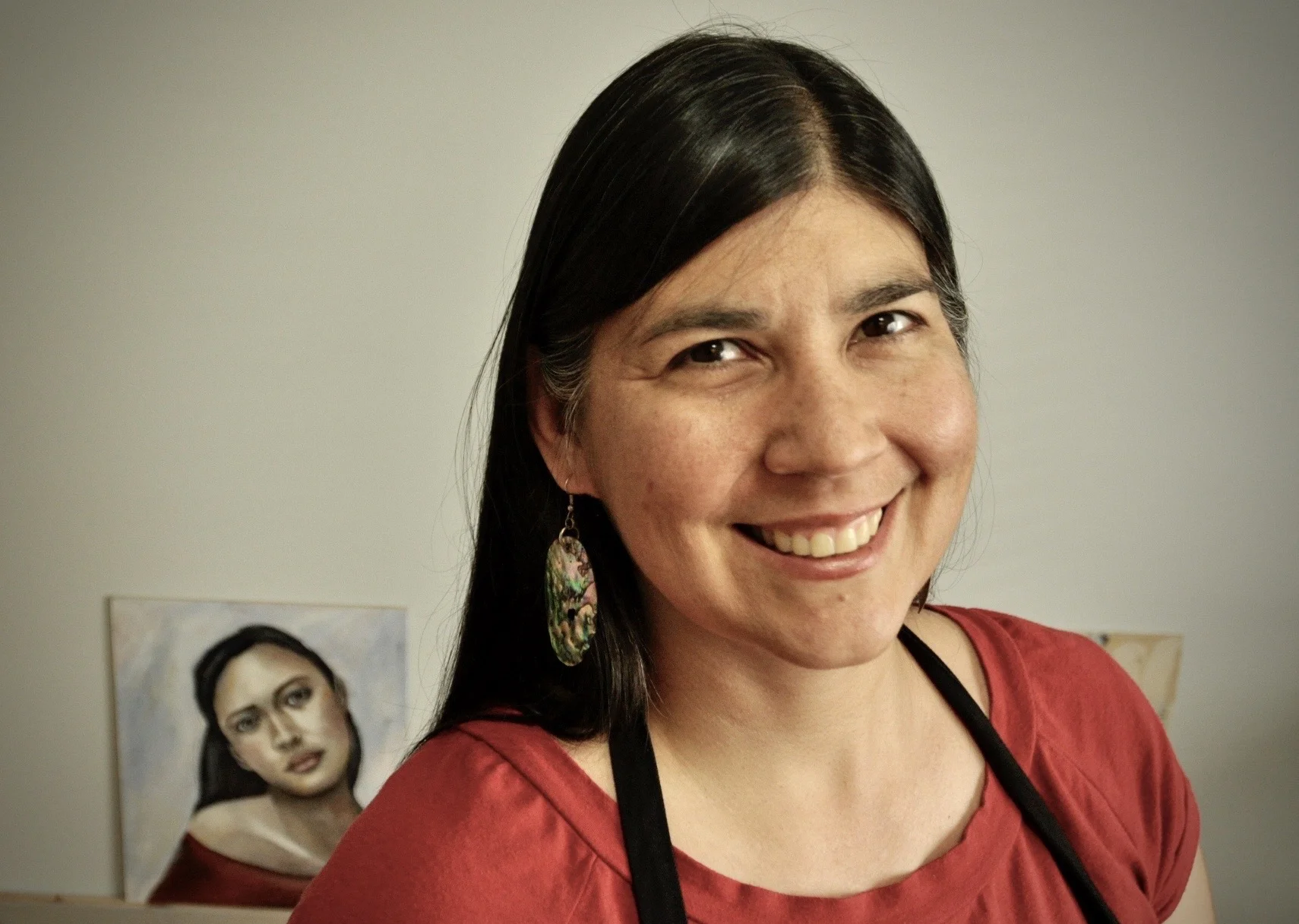 Melanie Rivers, Indigenous mixed media artist and teacher