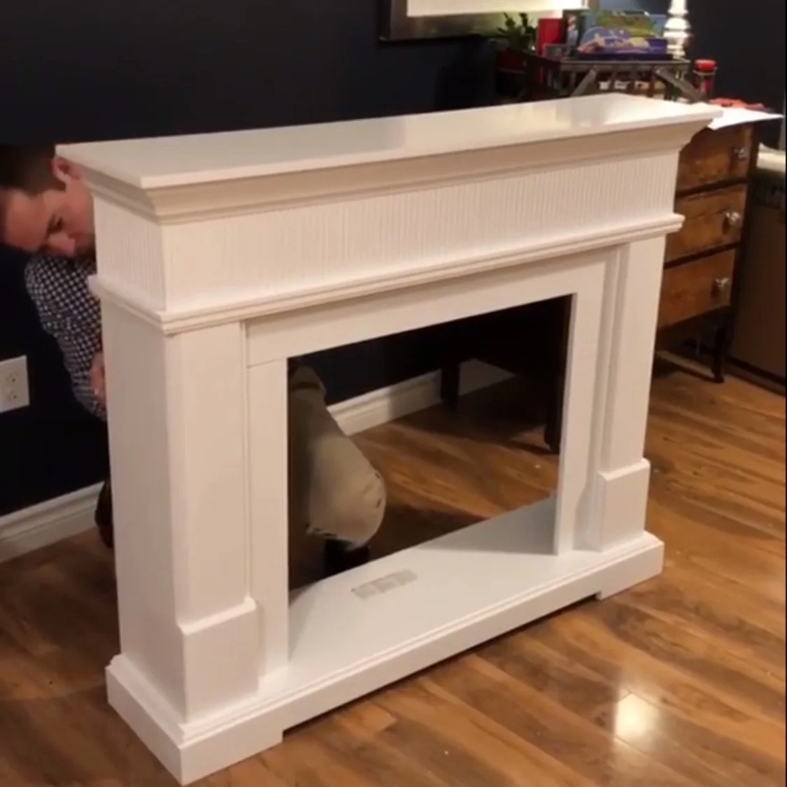 Dimplex Electric Jean Mantle Fireplace Review — Along With the Youngs