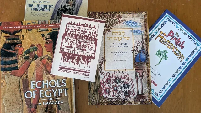 The Pintele Haggadah in J Weekly