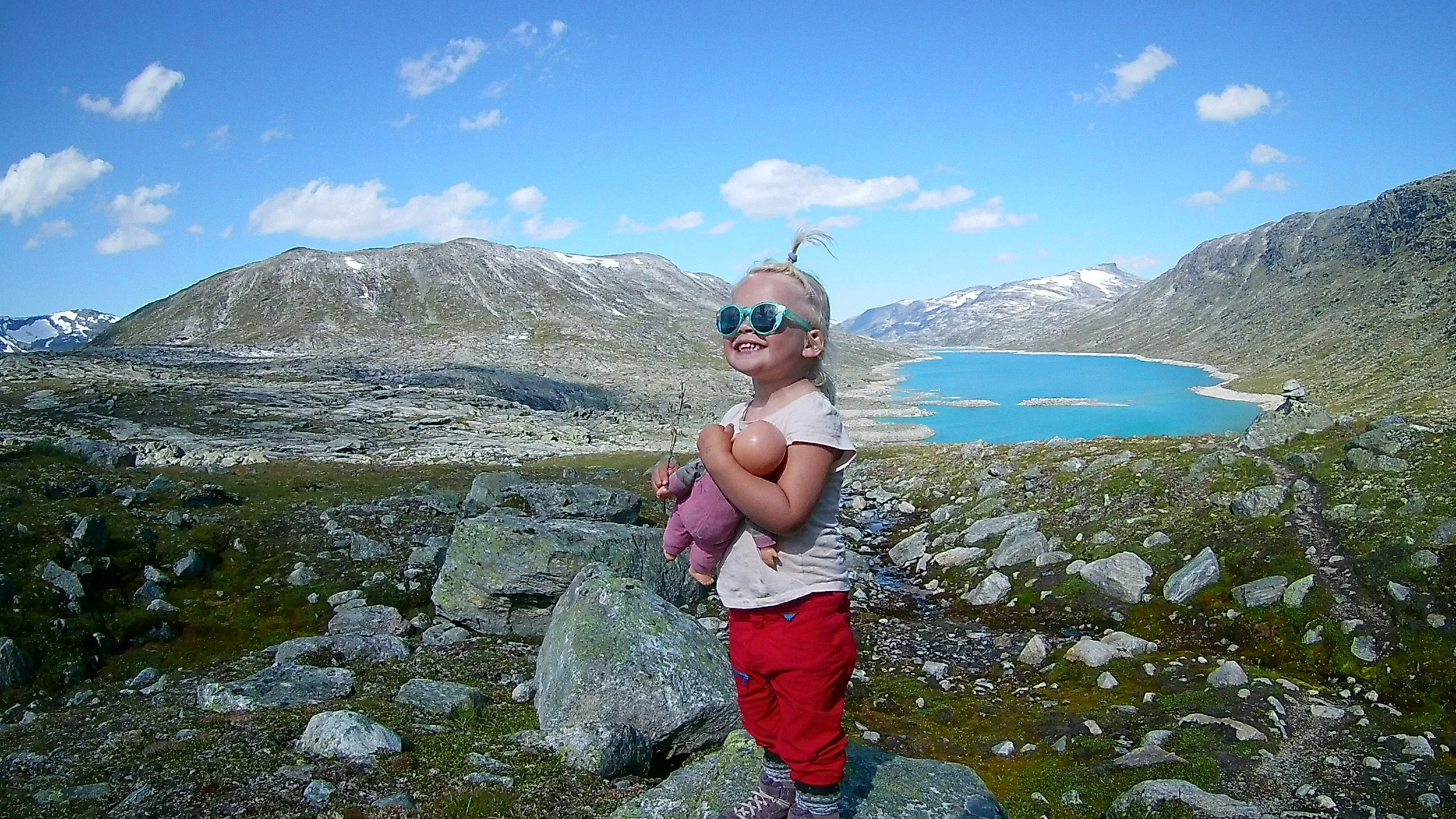 Familien i flotte Tafjordfjella 