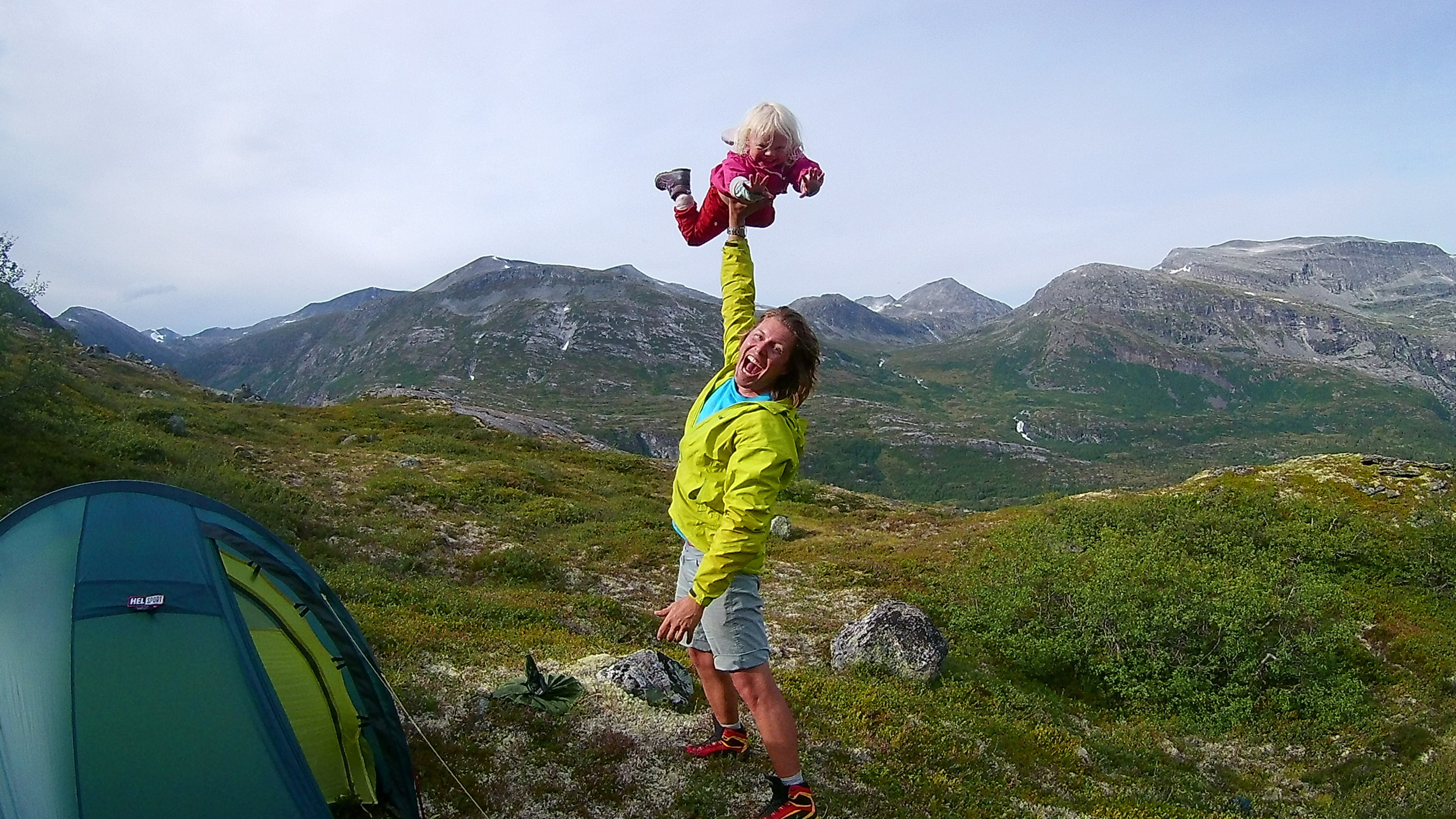 Små føtter - 120 kilometer i høyfjellet