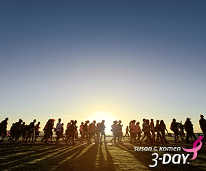 Susan G. Komen 3-Day Banner Ad