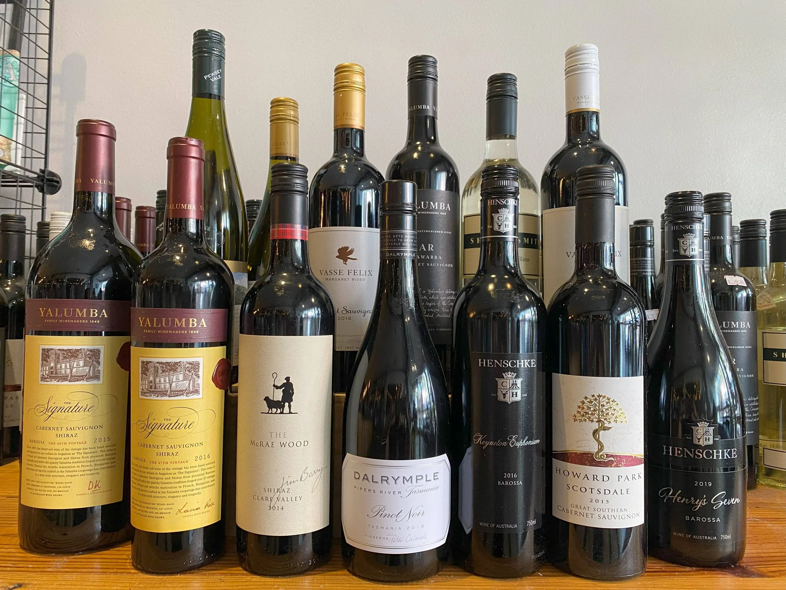Australian wines retail
