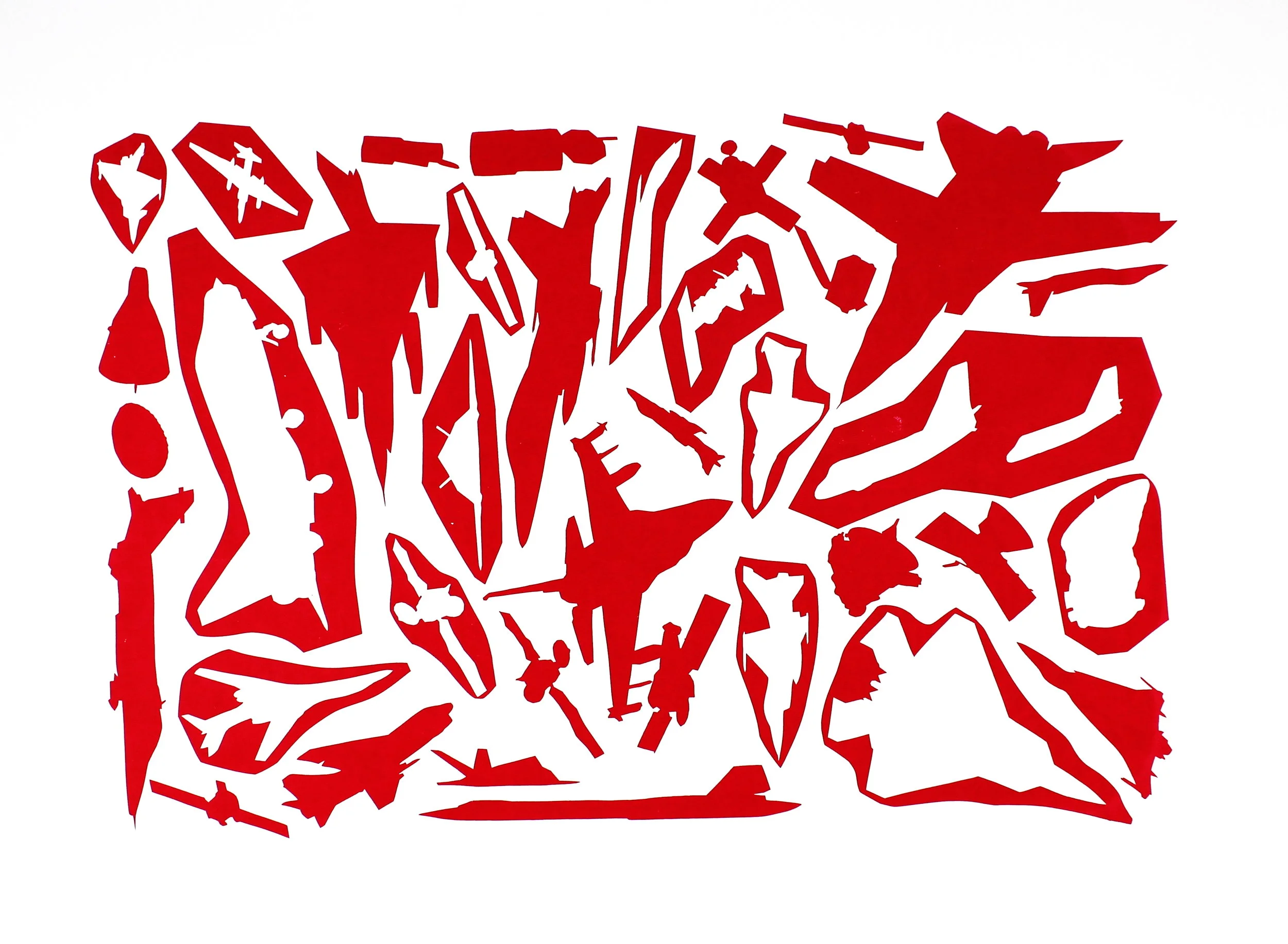 Red Airplanes Silkscreen.JPG