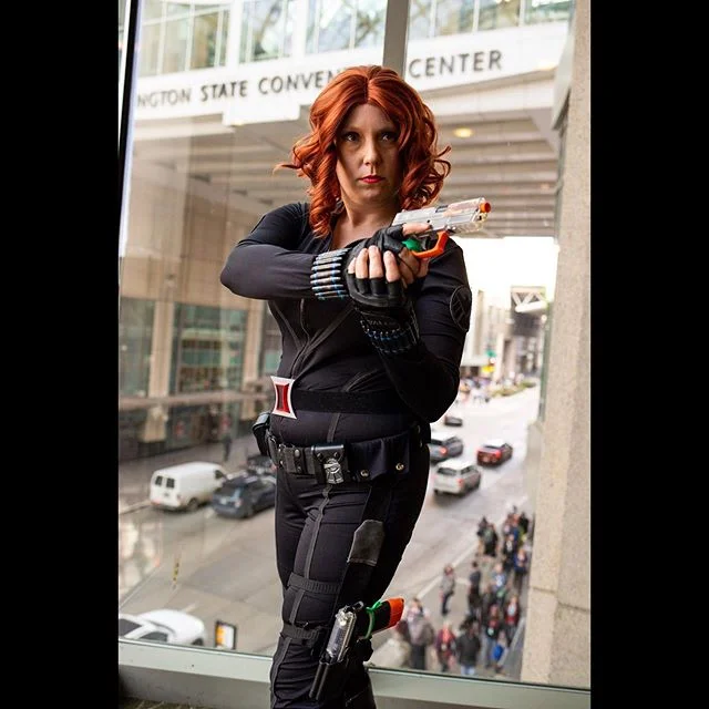 I&rsquo;ll be at @renopopculturecon today! Feel free to flag me down for some photos if you see me! &ldquo;We don't want to kill you. But we will.&rdquo; - Black Widow
(@leannacosplay)
.
.
.
.
.
#blackwidow #blackwidowcosplay #avengerscosplay #cospla