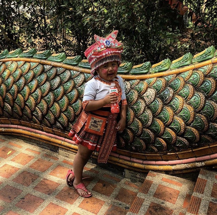 Traditional Thai Dress at Doi Suthep